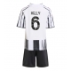 Tanie Strój piłkarski Juventus Lloyd Kelly #6 Koszulka Podstawowej dla dziecięce 2025-26 Krótkie Rękawy (+ szorty)